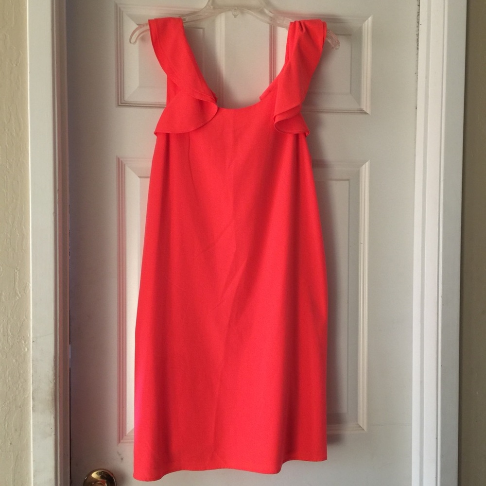 Coral cece dress
